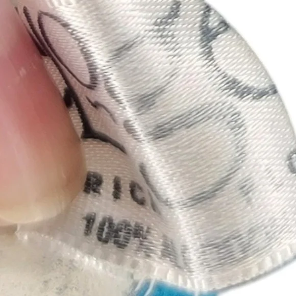 Flowy Blue and Green Kaftan - Picture 4 of 8